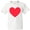 AA-White, variant on Inktastic Valentine's Day Red Heart Youth T-Shirt