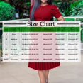 thumbnail image 3 of Summer Dresses for Women 2025 Plus Size Csual Pleated Short Sleeve Crew Neck Short Dress with Zipper Sundresses for Women Beach Fashion, 3 of 5
