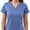 Ceil Blue, variant on Pro Scrubs For Women - Sweetheart V-Neck Scrub Top