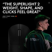 Logitech G Pro X Superlight 2 Lightspeed Wireless Gaming Mouse, Lightweight, Black