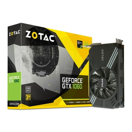 ZOTAC GeForce GTX 1060 Mini, ZT-P10610A-10L, 3GB GDDR5 Super (Best 1060 3gb Card)