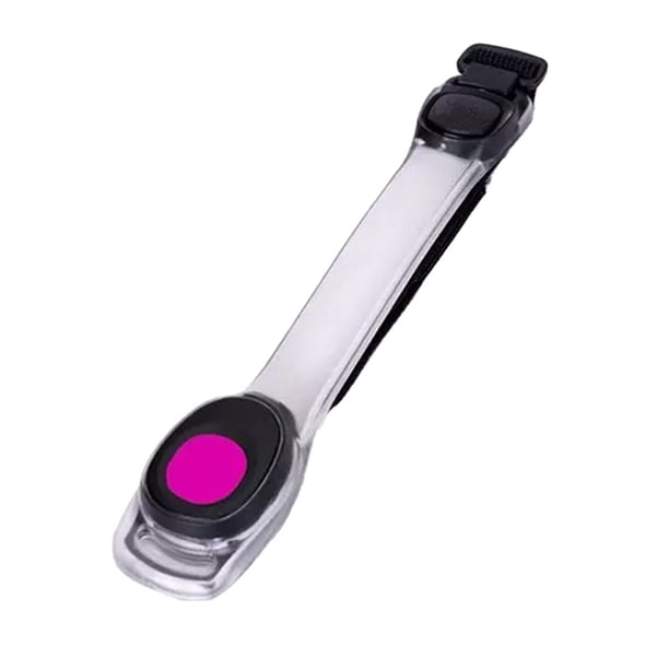 Luces LED para correr de noche al aire libre, luces para ciclismo, brazalete luminoso, brazalete con batería, brazalete deportivo con señales de seguridad y precaución.