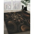 thumbnail image 3 of Ahgly Company Machine Washable Indoor Rectangle Transitional Night Black Area Rugs, 10' x 13', 3 of 7