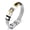 gold, variant on Stylish Men's Adjustable Bracelet Cross Stainless Steel Mesh Chain Wrist Band Bracelet