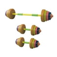 thumbnail image 4 of TISHITA Jouets pour Enfants Haltères Enfants Barre Musculation Poids Réglable Jouets de Gym Couleurs Profondes, 4 of 8