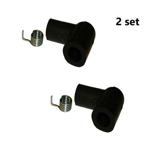 2pcs Rubber Plug Cap Cover For 5mm HT Black rubber products