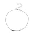 thumbnail image 2 of Guardurnaity de tobillo Adorn Chic Joyería femenina Brazalete Adorn Vestido de playa Adorno Estilo simple Tobillera de metal Cadena Pies Decoración Ropa, zapatos y accesorios Miscelánea Plata Guardurnaity AP009278-02, 2 of 6