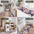 thumbnail image 5 of Pioneer Flower Floral Print Pattern Kitchen Rugs Sets Of 3,Kitchen Runner Rugs Non Skid Washable,Decorative Kitchen Floor Mats for Kitchen,Sink,Laundry,17"x30"+ 17"x47" + 17"x59", 5 of 6