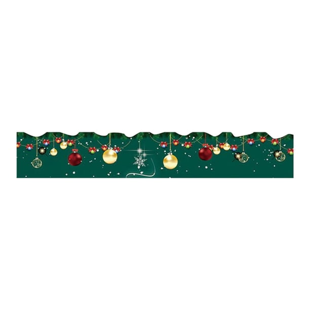 Etiqueta De Pared De Navidad, Línea De cinturo De PVC Estilo03