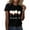 Black, variant on Ruyang Women Summer Tops, Womens Graphic Tees Summer Vintage Short Sleeve Cotton Crew Neck Funny Printed T Shirts Tops
