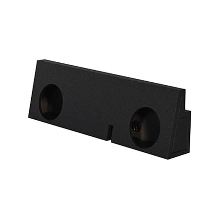 QPower Dual 10 Behind Seat Sealed Sub Enclosure Box for Toyota Tacoma Regular Cab 05-24