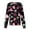 Black, variant on Valentines Day Scrub Jackets for Women Plus Size Snap Front Cute Print Nursing Scurb Jacket Working Uniform Cute T Shirt