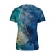 thumbnail image 4 of ICHUANYI Clearance Women Fashion Casual Printing Shirts Short Sleeve Loose Tee Tops Tunic Blouse(Dark Blue, XXL) ICHUANYI WER2023081002444, 4 of 5