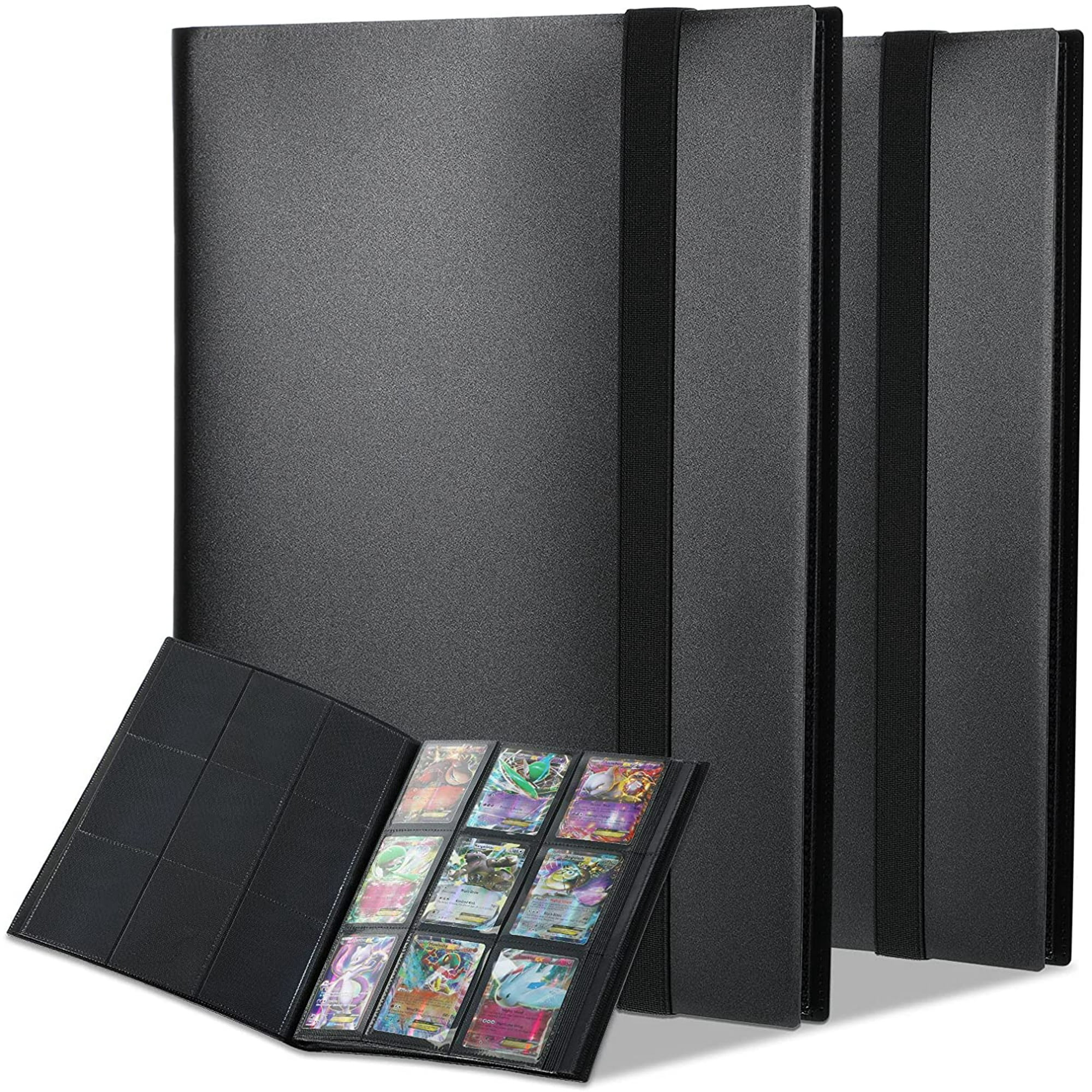 binder for sleeved cards GameStop Trading Card Binder Sleeves 25-Pack