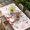 pink, variant on Valentine's Day Table Cloths for 5 Foot Rectangle Tables, Red Gnomes Hot Love Heart Rose Pink Patio Waterproof Elastic Fitted Tablecloths, Washable Rectangular Table Cover for Camping