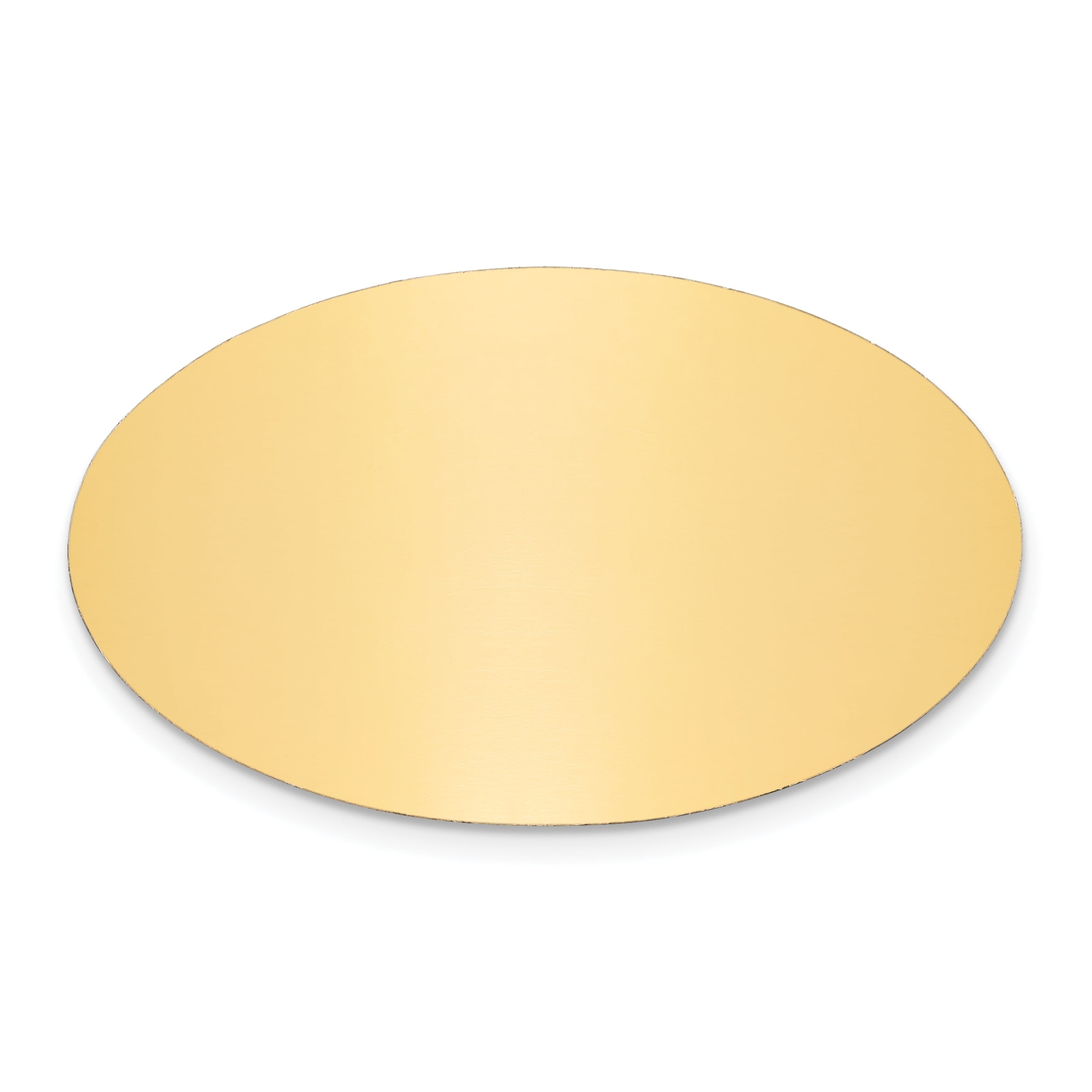 1 1/8 X 7/8 Oval Brass Plates Sets Of 6 Inspirational Trophy Award