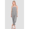 thumbnail image 5 of utcoco Womens Casual Striped Overall Jumpsuits Relaxed Fit Baggy Adjustable Straps Bib Wide Leg Pants, 5 of 7