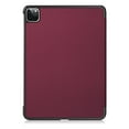 thumbnail image 3 of SaniMore for iPad Pro 11" 4th/3rd/2rd/1st Generation 2022/2021/2020/2018 Case, Auto Sleep/Wake, Rugged PC Case with Tri-Fold Kickstand [Support 2nd Gen Pencil Charging], Fit iPad Air 4/5, Winered, 3 of 11
