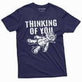 thumbnail image 4 of Funny Thinking Of You T-Shirt Halloween Creepy Voodoo Doll Horror Tee Shirt (Medium Military Green), 4 of 6