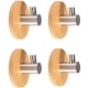 thumbnail image 1 of Ganchos autoadhesivos de acero inoxidable 304 y ganchos de bambú para batas, ganchos de pared, toallero de cocina, ganchos para batas, sin perforación, ganchos para baño, cocina, oficina (gancho, 1 of 6