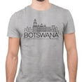 thumbnail image 2 of Skyline Botswana South Africa Shirt Unisex 2X-Large Grey, 2 of 5
