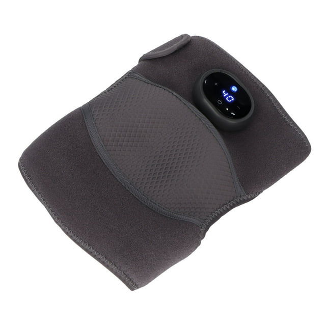 Masseur Chauffant pour Genou, Massage 3D Température Constante Réglable 3 Vitesses Coussin Chauffant pour Maison