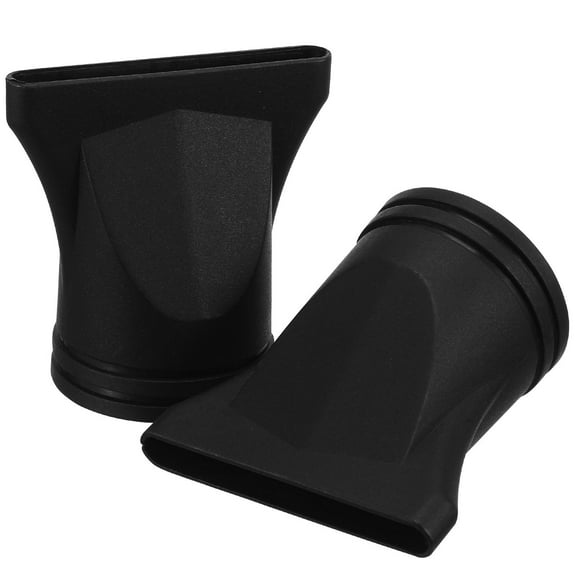CRILSTYLEO 2Pcs Black Hair Dryer Diffuser Nozzle Attachment High Temperature Resistant Nylon