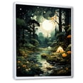 thumbnail image 2 of Designart "Escape to the Backcountry" Landscapes Framed Wall Art - Country Green Camping Travel Bedroom Framed Canvas Wall Art, 2 of 6