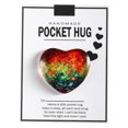 thumbnail image 2 of Valentine's Glass Heart Pocket Hug Gift, Pocket Hug Token Gift, Pocket Hug Heart Gifts for Mom Mothers Lovers, Long Distance Heart Pocket Hug Gift for Annversary Valentines Day Mother's Day, 2 of 4