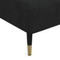 thumbnail image 5 of vidaXL Chaise Longue Black Velvet, 5 of 5