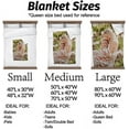 thumbnail image 5 of Custom Blanket Christmas Blanket Gifts for Women/Men/Mom/Dad/Girls/Kids Multiple Colors Sizes Soft Flannel Personalized Customized Blankets with Photos Text Thanksgiving Birthday Presents, 5 of 6