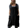thumbnail image 1 of Tabliers Style Japon en Coton et Lin, Tablier, Bandage Croisé, Dos en X, 1 of 6