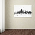 thumbnail image 3 of "Portland Oregon Skyline B&W" Canvas Art by Michael Tompsett, 3 of 3