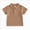 Khaki, variant on WXFAZCVU Baby Boy Clothes Lapel Button Down Shirt Soft Breathable Short Sleeve Tee Clothes Size 12-18 Months