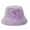Light Purple #1, variant on Kixjoy Women Plush Fluffy Bucket Hat – Warm Lining Winter Faux Fur Cozy Wide Brim Winter Cap,Light Purple
