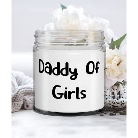 Daddy Gifts For Father, Daddy Of Girls, Special Daddy Candle, From Son