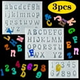 thumbnail image 1 of 3pcs Mini Letter Resin Molds - Small Silicone Number Alphabet Epoxy Casting Mold For Diy Keychain Pendant Earring Jewelry, Gummy Candy Chololate Cake Decoration, 1 of 9