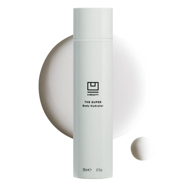 U Beauty The SUPER Body Hydrator - Crema hidratante corporal de ácido hialurónico megadosis con niacinamida y escualano para una piel suave, brillante y de aspecto renovado durante hasta 48 horas - 6.
