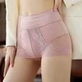 thumbnail image 4 of Ladies Mesh Semi Transparent Sexy Lace Ice Silk Breathable Mid Rise Comfortable Panties Panties Women, 4 of 4