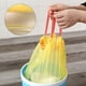 thumbnail image 5 of Bolsa de basura con cordón, 3 rollos de bolsa de basura con cordón amarillo, acabado de lujo, 5 of 8