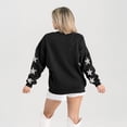 thumbnail image 2 of Women's Gameday Couture  Black Chicago Fire Velocity Rhinestone Star Sweatshirt, 2 of 6