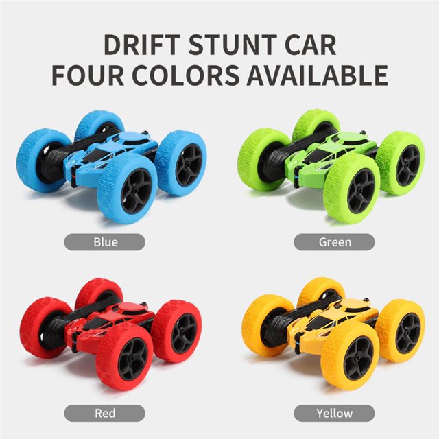 VONKY Remote Control Car RC Stunt Car 2.4Ghz Double Sided 360 Degree Rotated Remote Control Car Kids' Gift No.3