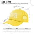 thumbnail image 4 of Walking OSHA Violation Sandwich Cap Unisex Classic Baseball Capunisex Adjustable Casquette Dad Hat Natural, 4 of 7