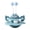 Blue, variant on PrimeGo Cat Toy Rotating Track Wheel Stimulates Hunting Instinct Cats Interactive Spinner Toy Exercise Mental Health Enhancer