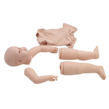 Gupbes 28 Inches Blank Reborn Baby Doll Kit Vinyl Unpainted Soft Limbs ...
