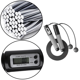 thumbnail image 3 of Bienvenido Electrónico Inalámbrico/Longitud Ajustable Pesado, con Contador para Fitness, Ejercicio Aeróbico, 3 of 5
