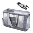 thumbnail image 1 of Carrier Dog Cats Bolso Transpirable Pet Outing Bag Suministros para mascotas (Gris claro B) Likrtyny Libre de BPA, 1 of 9