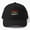 Black, variant on Santa's Favorite Drummer Baseball Hat, Christmas Musician Quote, Classic Holiday Gift Cap