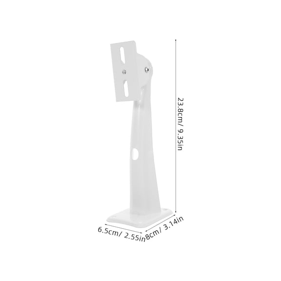 RENACLIPY White Steel Security Camera Wall Mount Bracket, , Easy to Install, Compatible with Indoor Outdoor Cameras