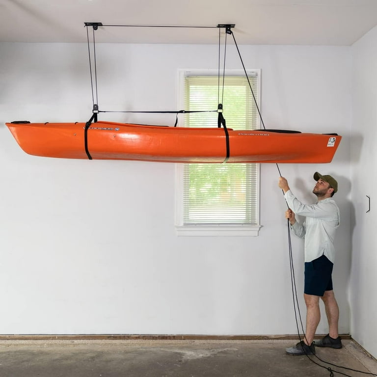 Garage pulley system storage hotsell